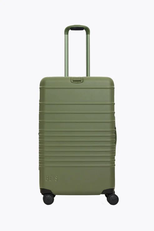 The Carry-On Check-In Roller in Olive/CARRY-ON | Beis